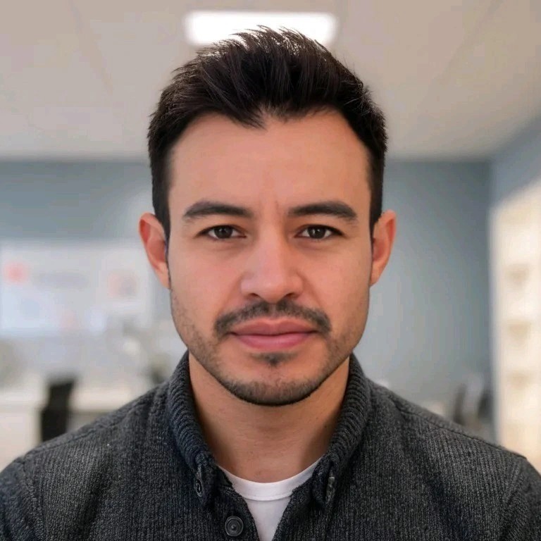 Portrait of Dr Adrián Bermudez-Villalva